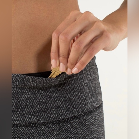 Lululemon Wunder Under Low Rise Herringbone Full Length Leggings - Picture 6 of 15